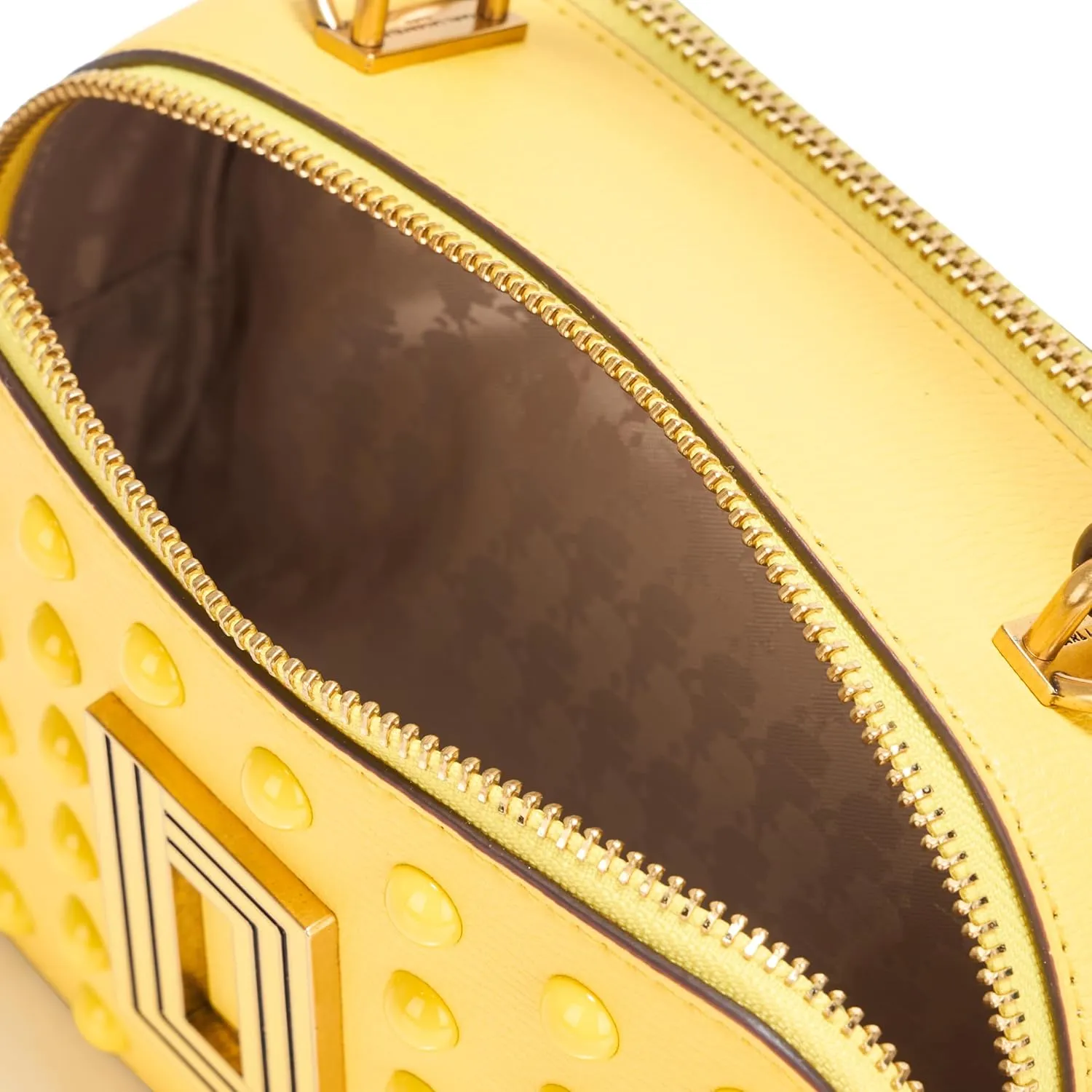 KARL LAGERFELD Simone Studded Camera Crossbody