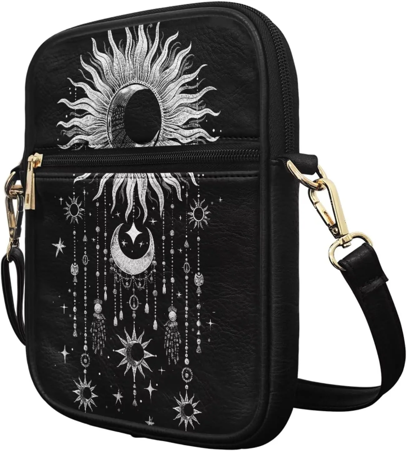 Leather Small Crossbody Bags for Women Cross Body Shoulder Purse Trendy Crossbody Phone Purses Handbags
