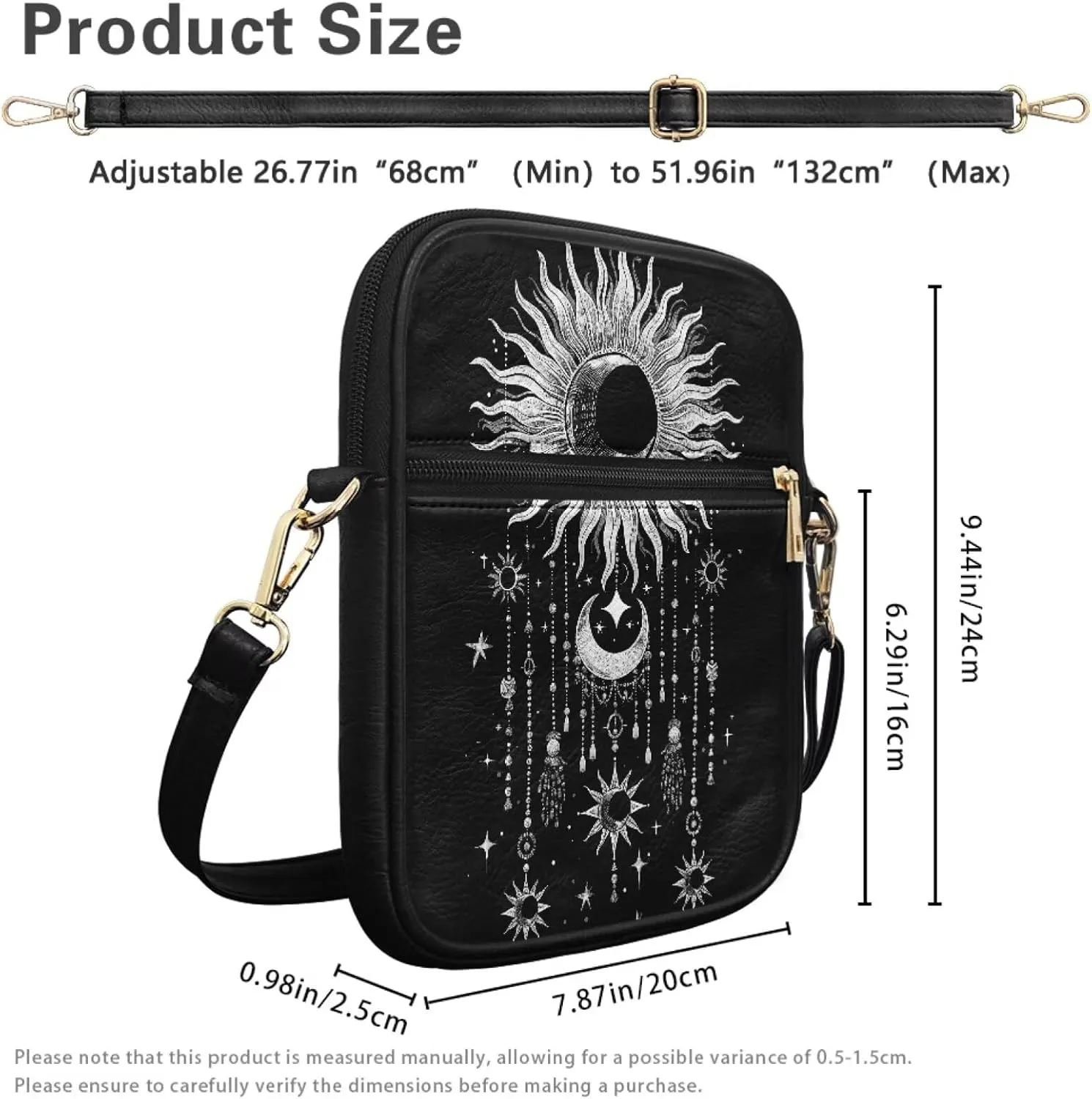 Leather Small Crossbody Bags for Women Cross Body Shoulder Purse Trendy Crossbody Phone Purses Handbags