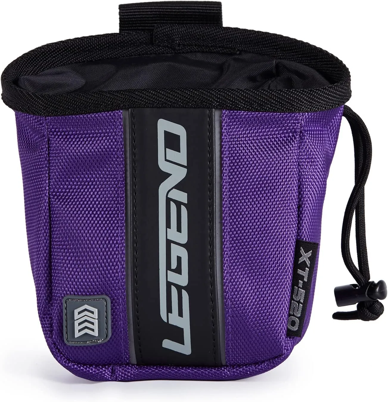 Legend XT520 Quick Release Pouch & Finger Tab Bag | Interior Divider for Better Organization & Storage of Release Aids | Attaches to Standard 2" Belt | Quick Drawstring Closure