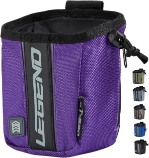 Legend XT520 Quick Release Pouch & Finger Tab Bag | Interior Divider for Better Organization & Storage of Release Aids | Attaches to Standard 2" Belt | Quick Drawstring Closure