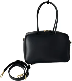 Linea Eleganza — Classic Genuine Leather Bag with Adjustable Strap