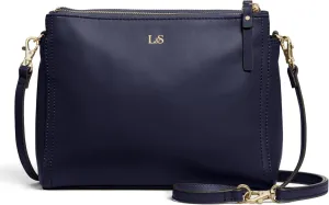 Lo & Sons The Pearl Crossbody Bag - Premium Nappa Leather Bag with Convertible Strap | Lightweight Leather Bag For Women