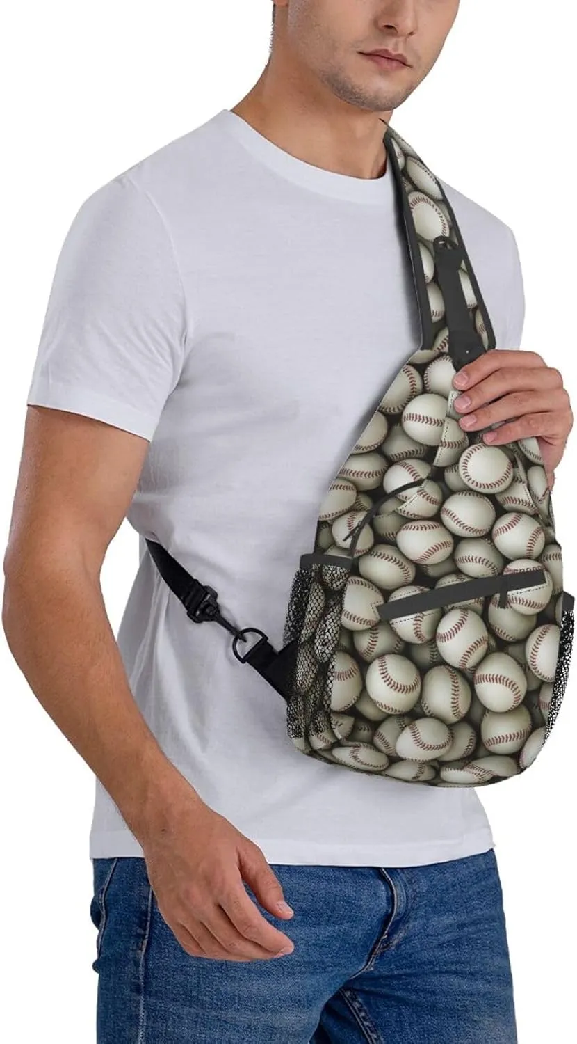 Lollipop Crossbody Sling Backpack Sling Bag Travel Hiking Chest Bag Daypack For Women Men