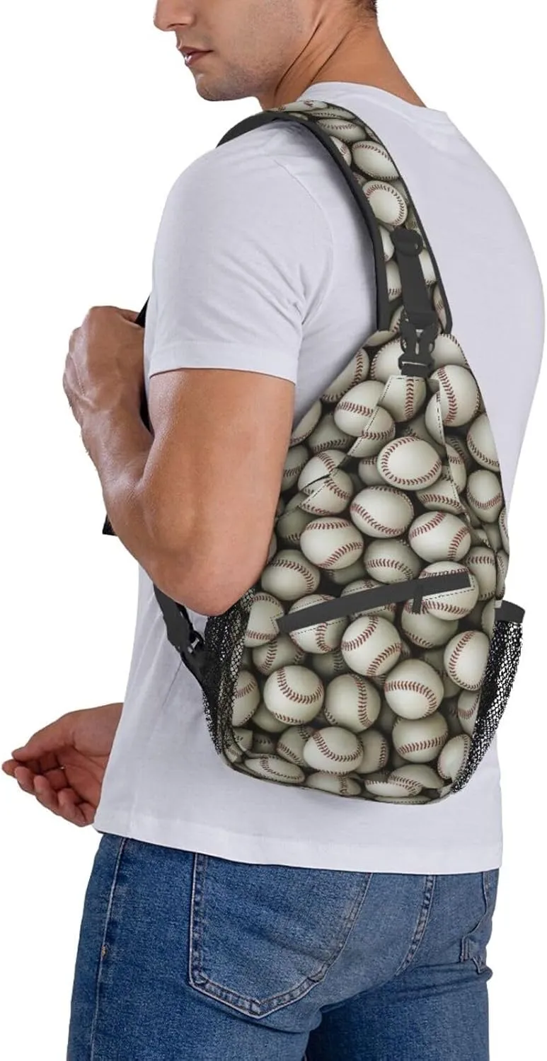 Lollipop Crossbody Sling Backpack Sling Bag Travel Hiking Chest Bag Daypack For Women Men