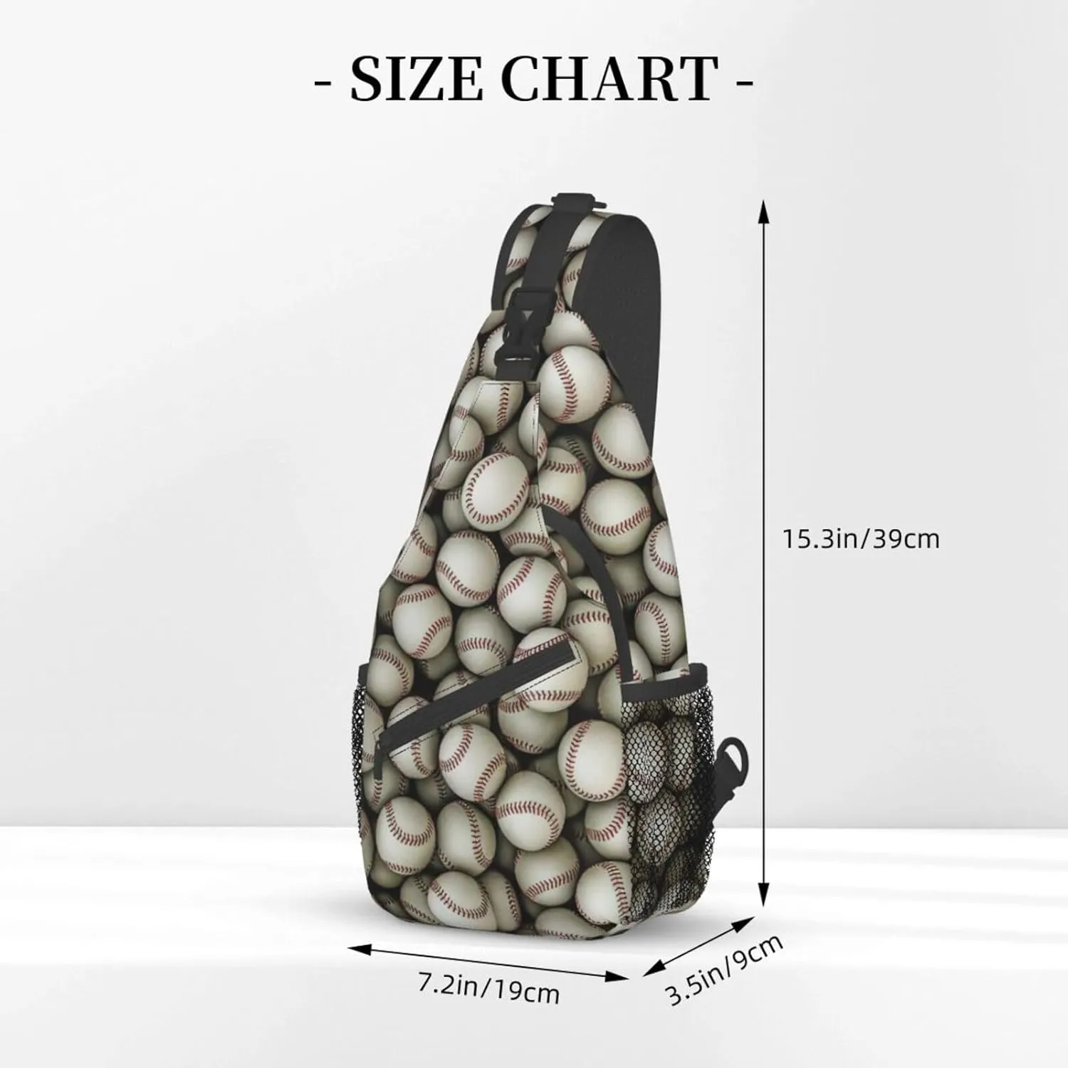 Lollipop Crossbody Sling Backpack Sling Bag Travel Hiking Chest Bag Daypack For Women Men