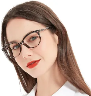 MARE AZZURO Designer Reading Glasses Women Cute Round Readers 1.0 1.25 1.5 1.75 2.0 2.25 2.5 2.75 3.0 3.5 4.0