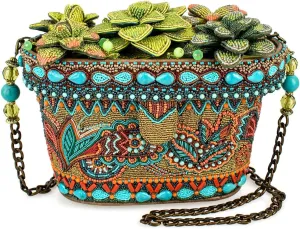 Mary Frances Succulent Crossbody Handbag, Multicolor