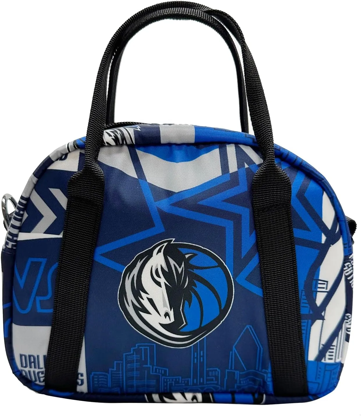Mavericks Sling Purse - Adult Street Series Crossbody Bag: Water resistant Sling Backpack. Dallas Mavericks merch & gifts