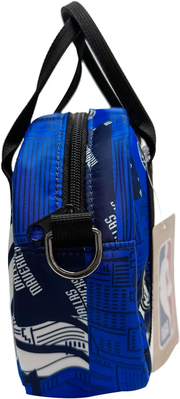 Mavericks Sling Purse - Adult Street Series Crossbody Bag: Water resistant Sling Backpack. Dallas Mavericks merch & gifts