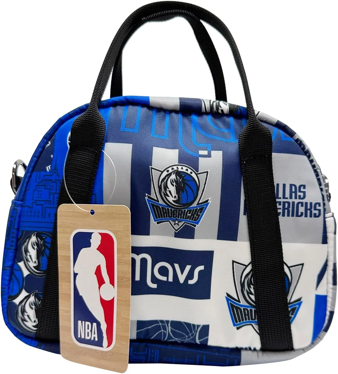 Mavericks Sling Purse - Adult Street Series Crossbody Bag: Water resistant Sling Backpack. Dallas Mavericks merch & gifts