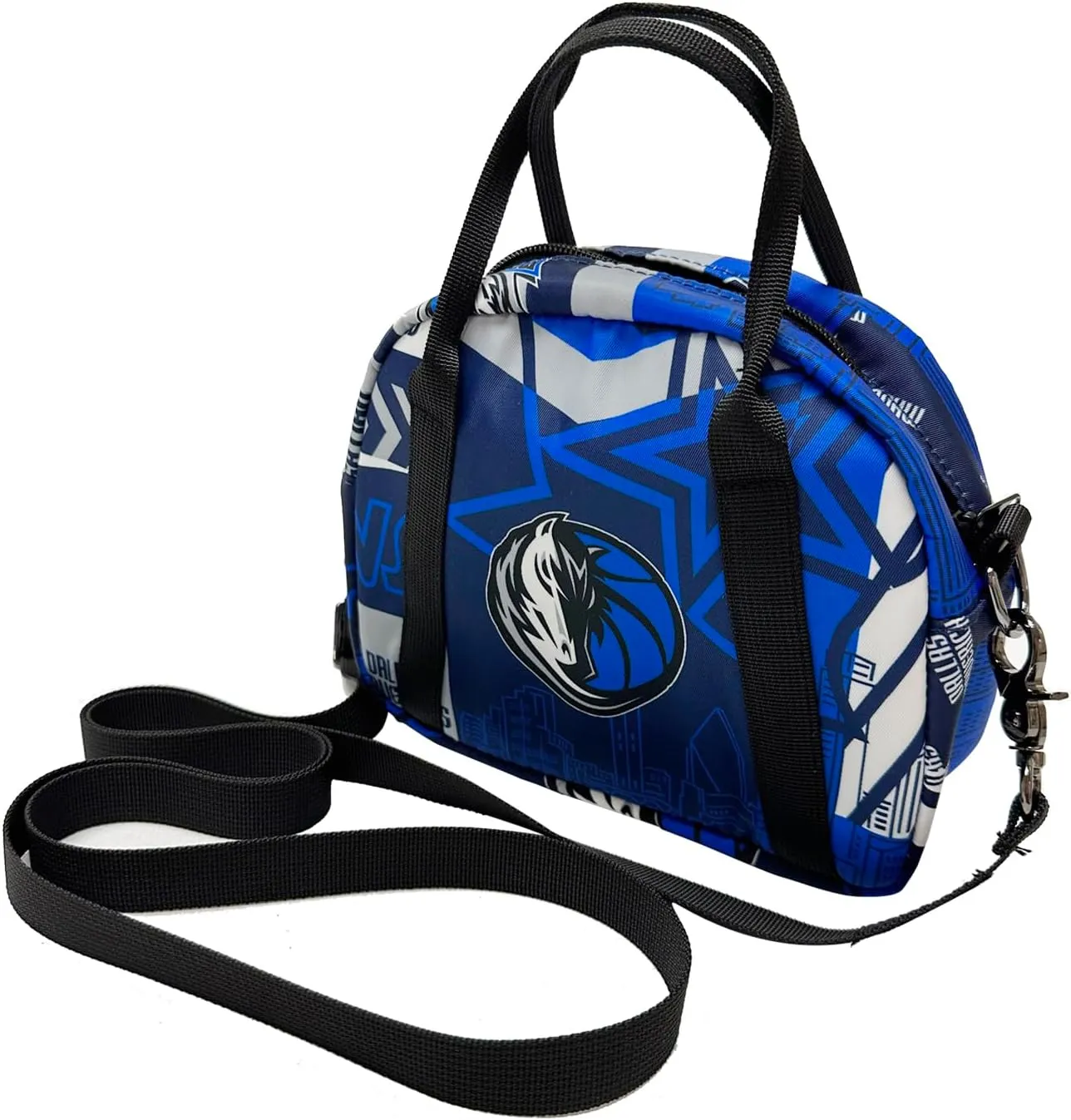 Mavericks Sling Purse - Adult Street Series Crossbody Bag: Water resistant Sling Backpack. Dallas Mavericks merch & gifts