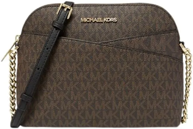 Michael Kors Jet Set Medium Crossbody Leather Handbag