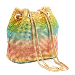 Mini Shoulder Handbags Crystal Clutch Evening Rhinestone Party Crossbody Bag
