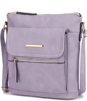 MKF Collection Women's Shoulder Bag, Vegan Leather Crossbody Bag Handbag Purse By Mia K