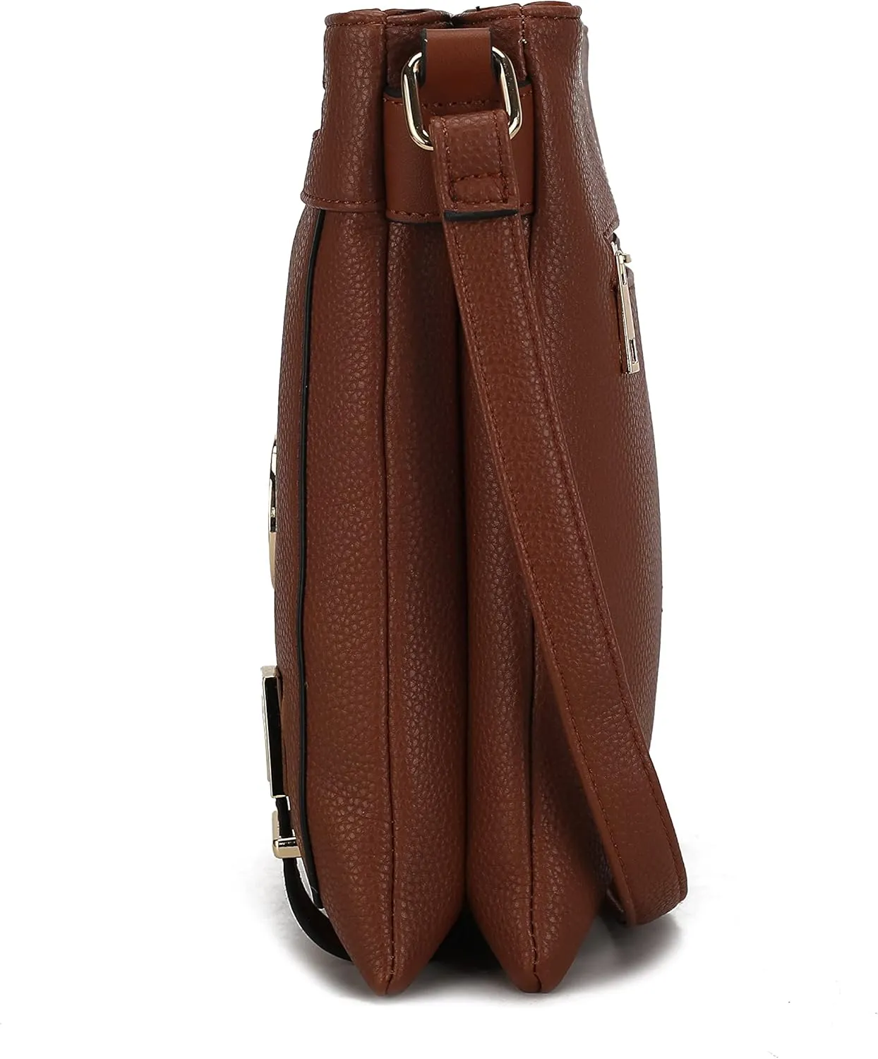 MKF Crossbody bag for women Vegan leather Crossover Designer messenger Purse