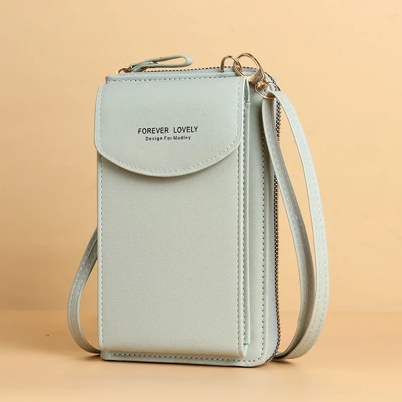 Mobile Phone Crossbody Bags Clutch Large Capacity Long Wallet Women's Shoulder Bag