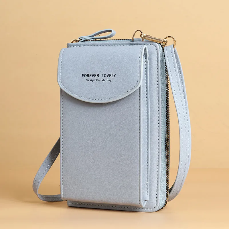 Mobile Phone Crossbody Bags Clutch Large Capacity Long Wallet Women's Shoulder Bag