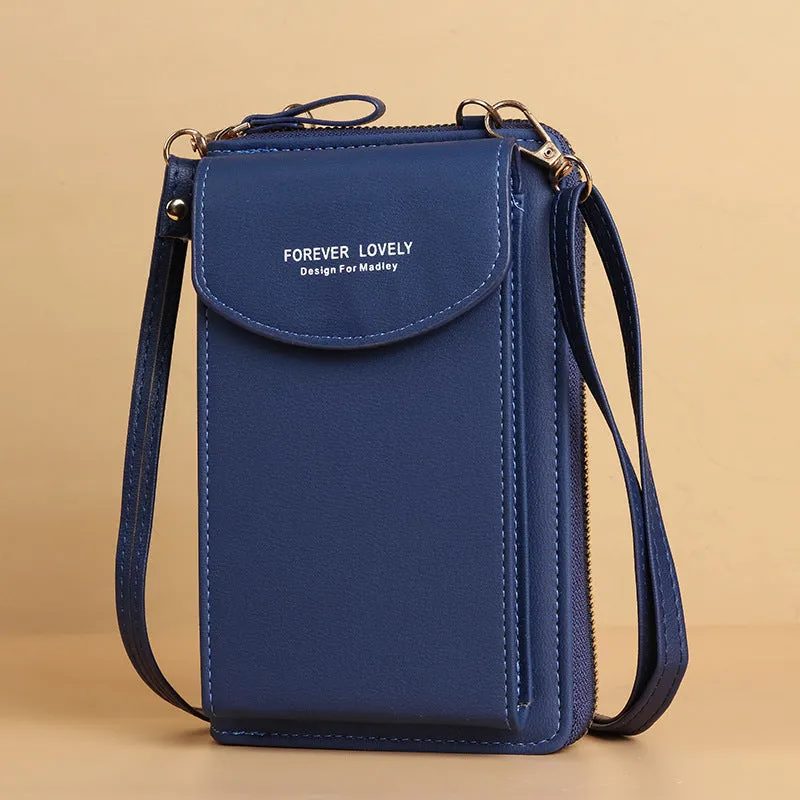 Mobile Phone Crossbody Bags Clutch Large Capacity Long Wallet Women's Shoulder Bag