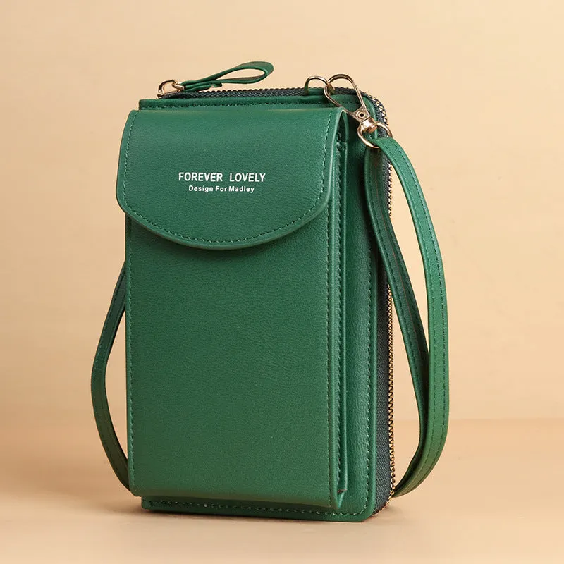 Mobile Phone Crossbody Bags Clutch Large Capacity Long Wallet Women's Shoulder Bag