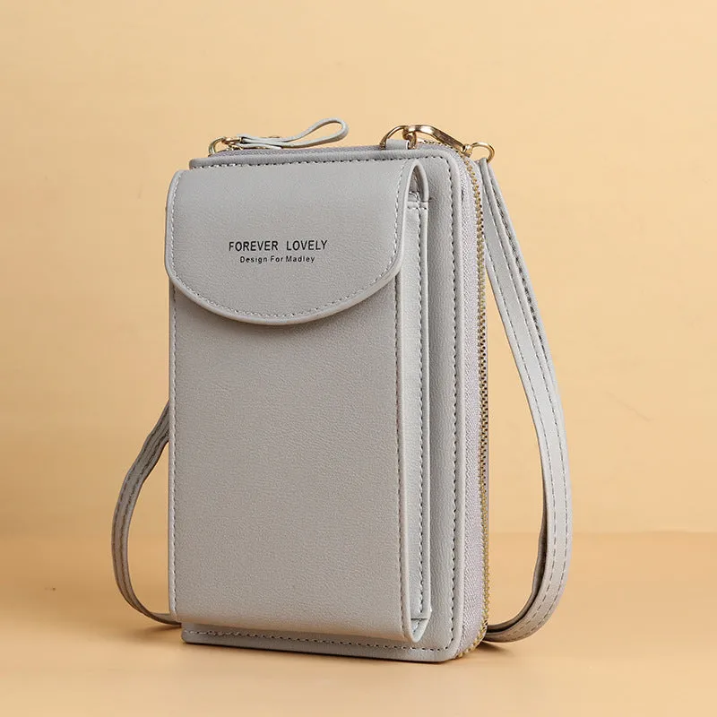 Mobile Phone Crossbody Bags Clutch Large Capacity Long Wallet Women's Shoulder Bag