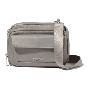 Modern Double Zip Crossbody