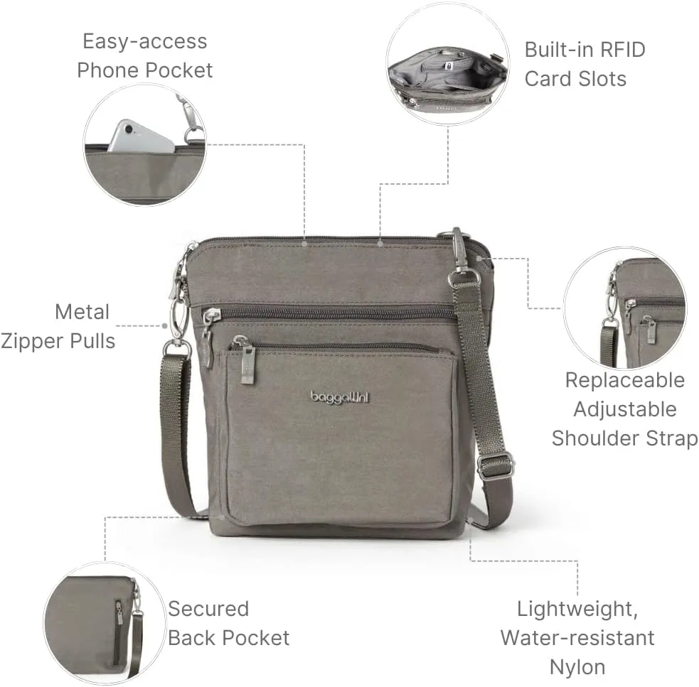 Modern Pocket Crossbody Bag for Women