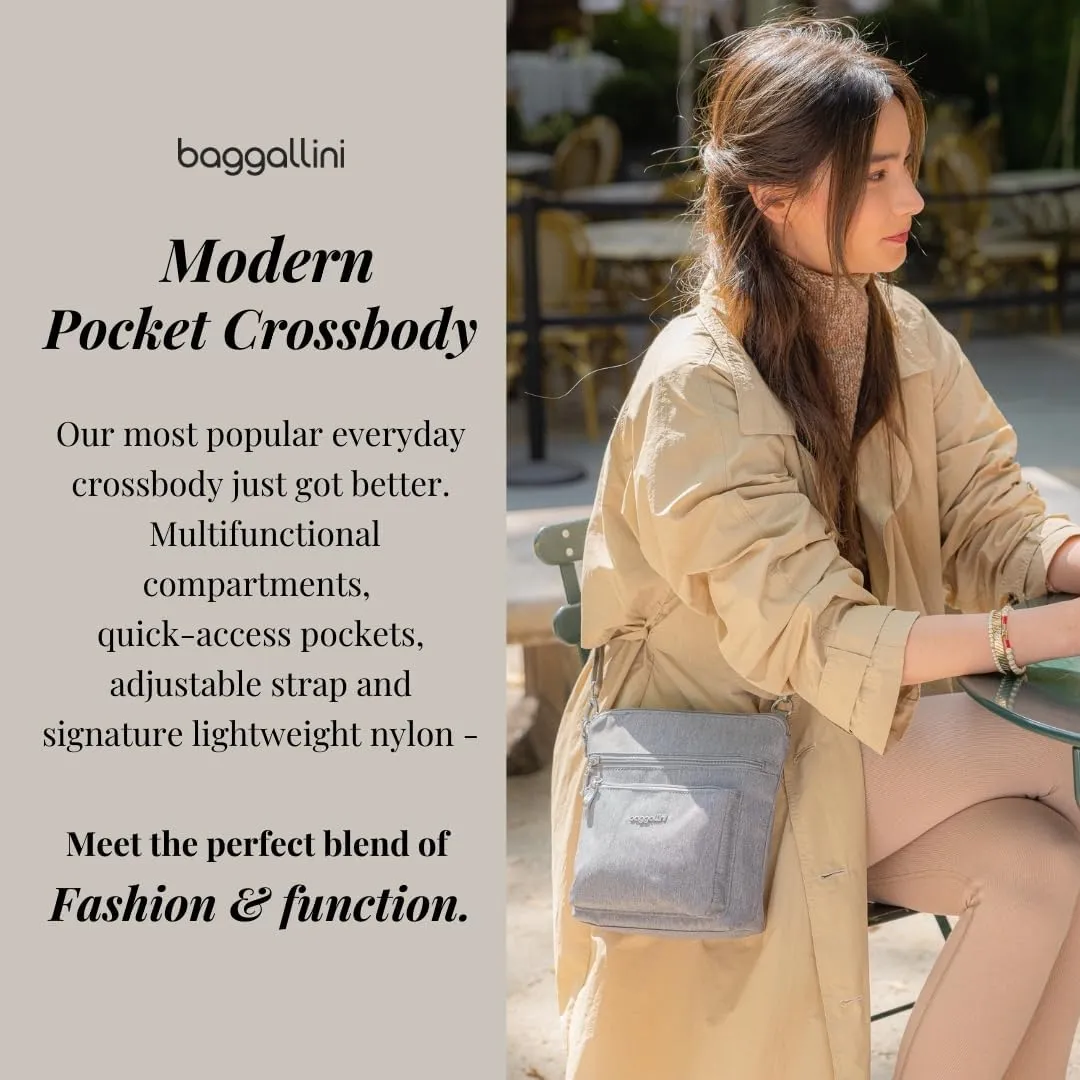 Modern Pocket Crossbody Bag for Women