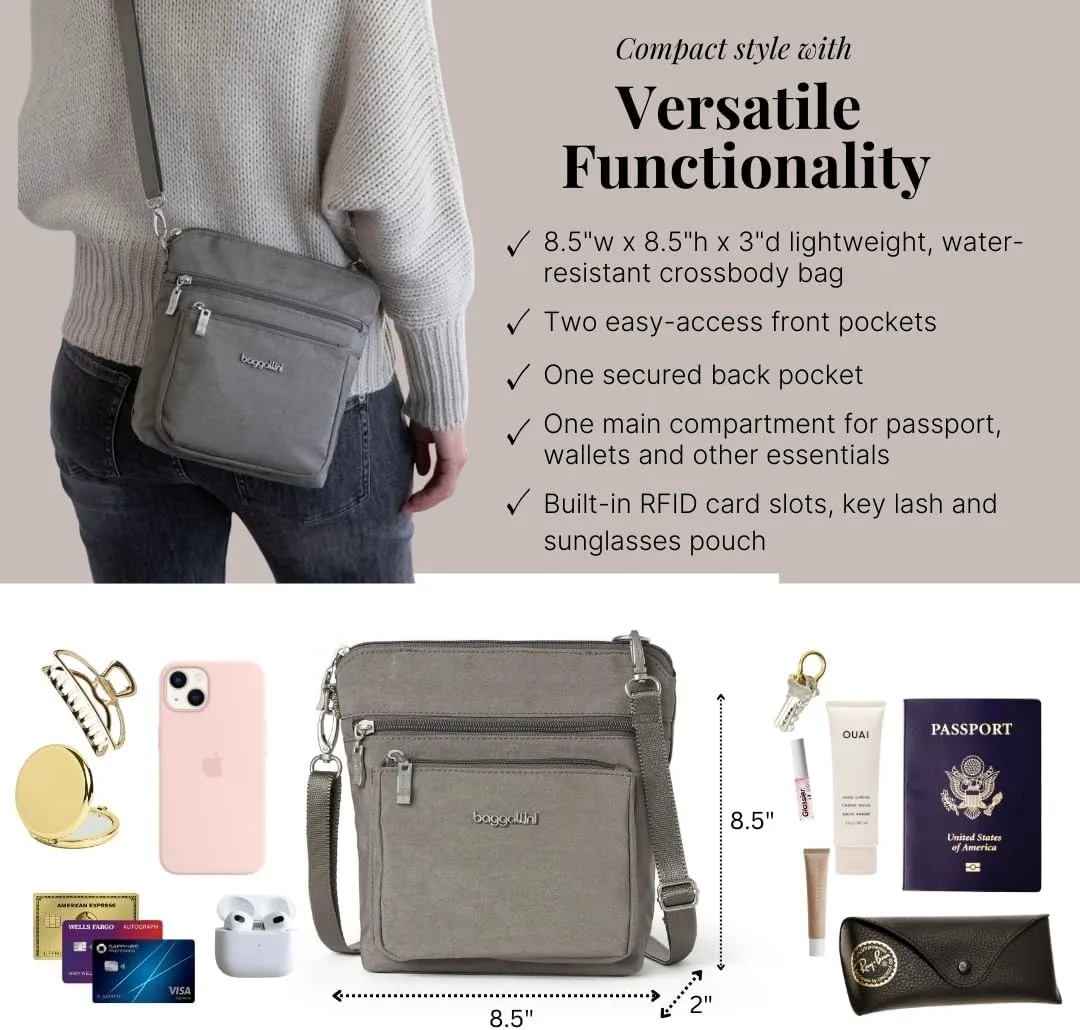 Modern Pocket Crossbody Bag for Women