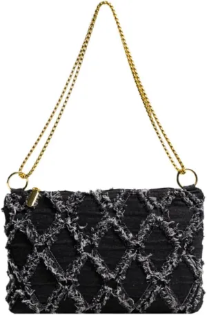 MOLERFO Denim Shoulder Bag Denim Purses and Handbags for Women Jean Bag Y2k Purse Small Denim Purse Jeans Bag