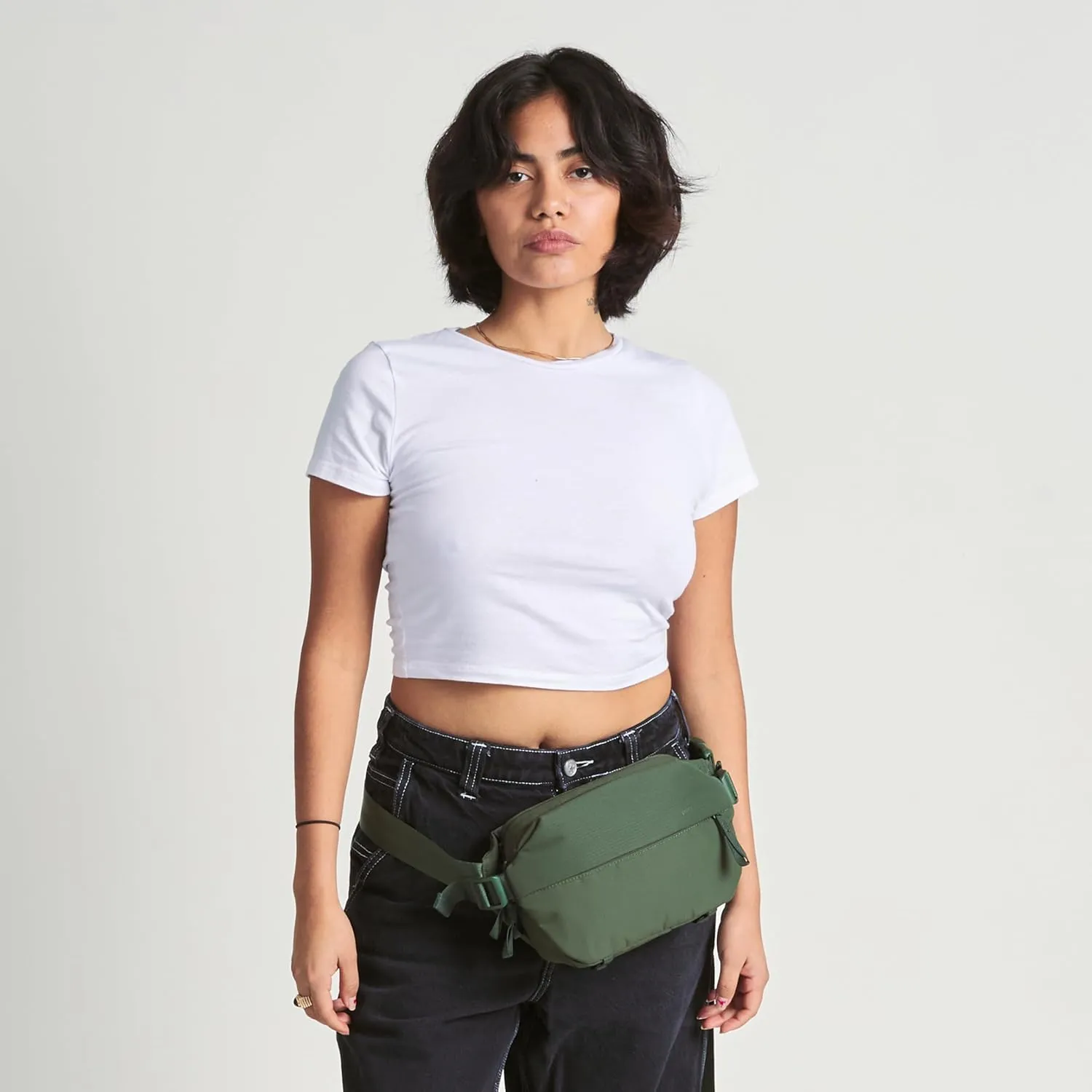 Moment Everything Sling – Water-Resistant Everyday Crossbody Bag | 2L & 4L Sizes (Gen 2, Gray, 2L)
