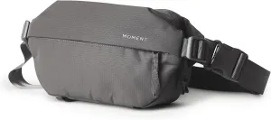 Moment Everything Sling – Water-Resistant Everyday Crossbody Bag | 2L & 4L Sizes (Gen 2, Gray, 2L)