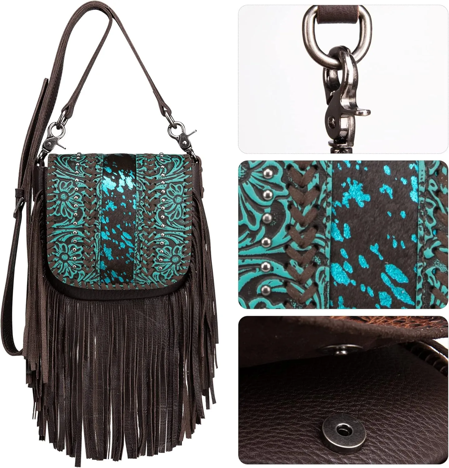 Montana West Fringe Purse Western Purses for Women Crossbody Bag