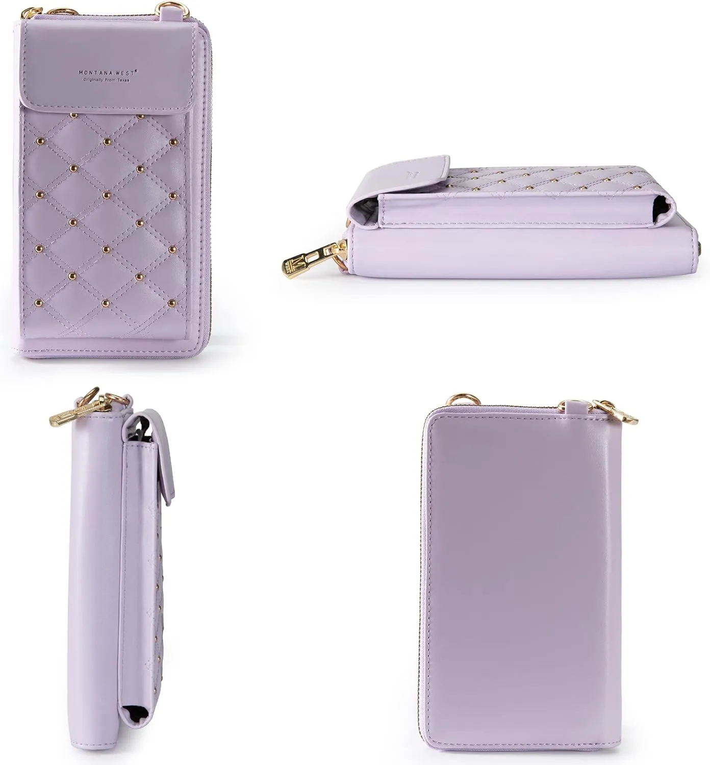 Montana West Small Crossbody Cell Phone Purse for Women RFID Blocking Cellphone Wallet