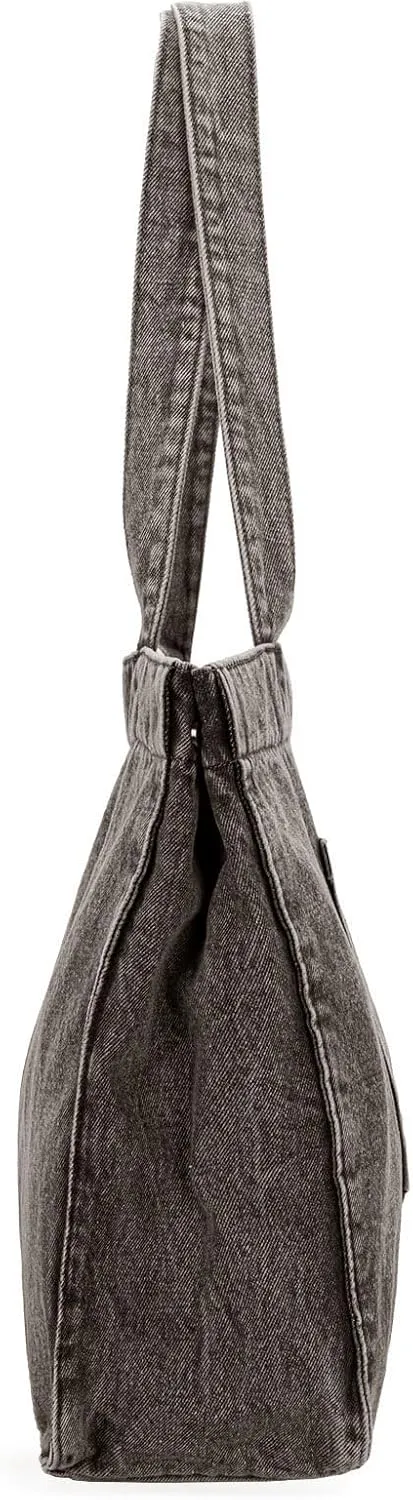 Montana West x Wrangler Tote Bag for Women Large Denim Purses for Work Travel