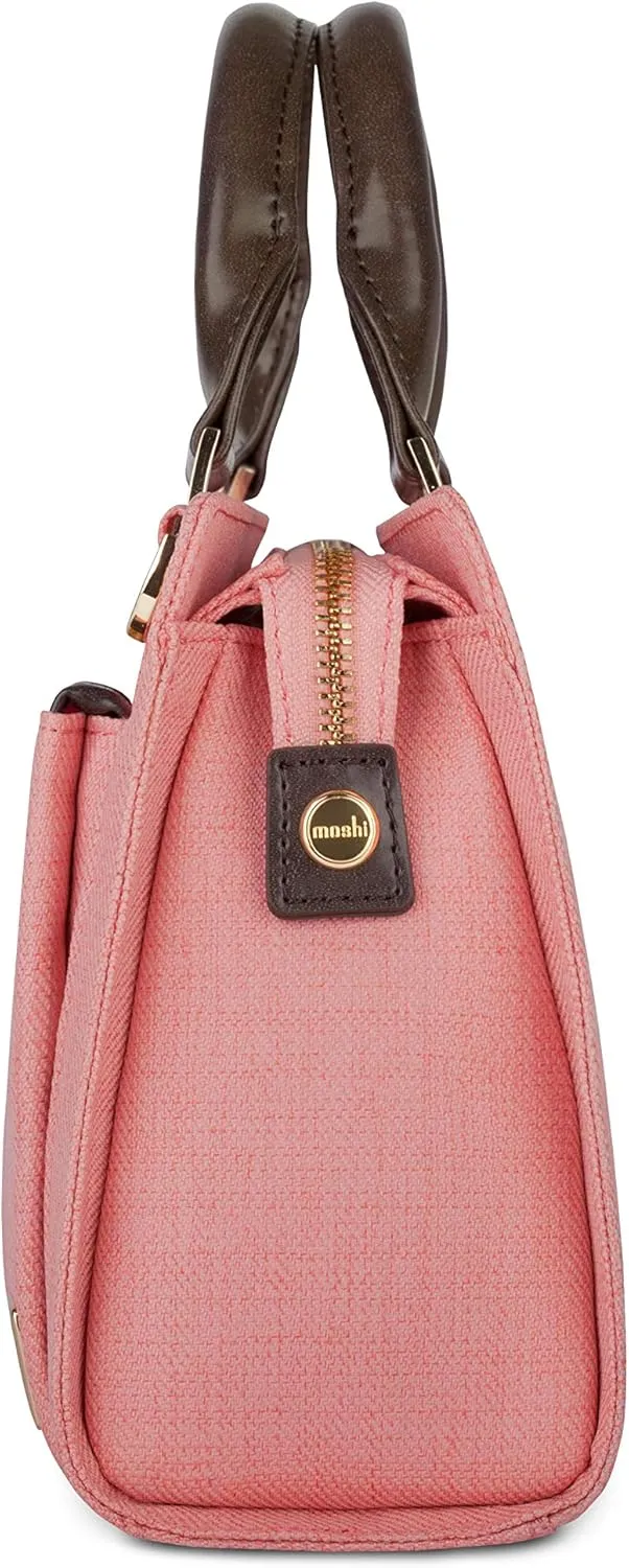Moshi Lula Crossbody Nano Bag Mini Handbag (Coral Pink)
