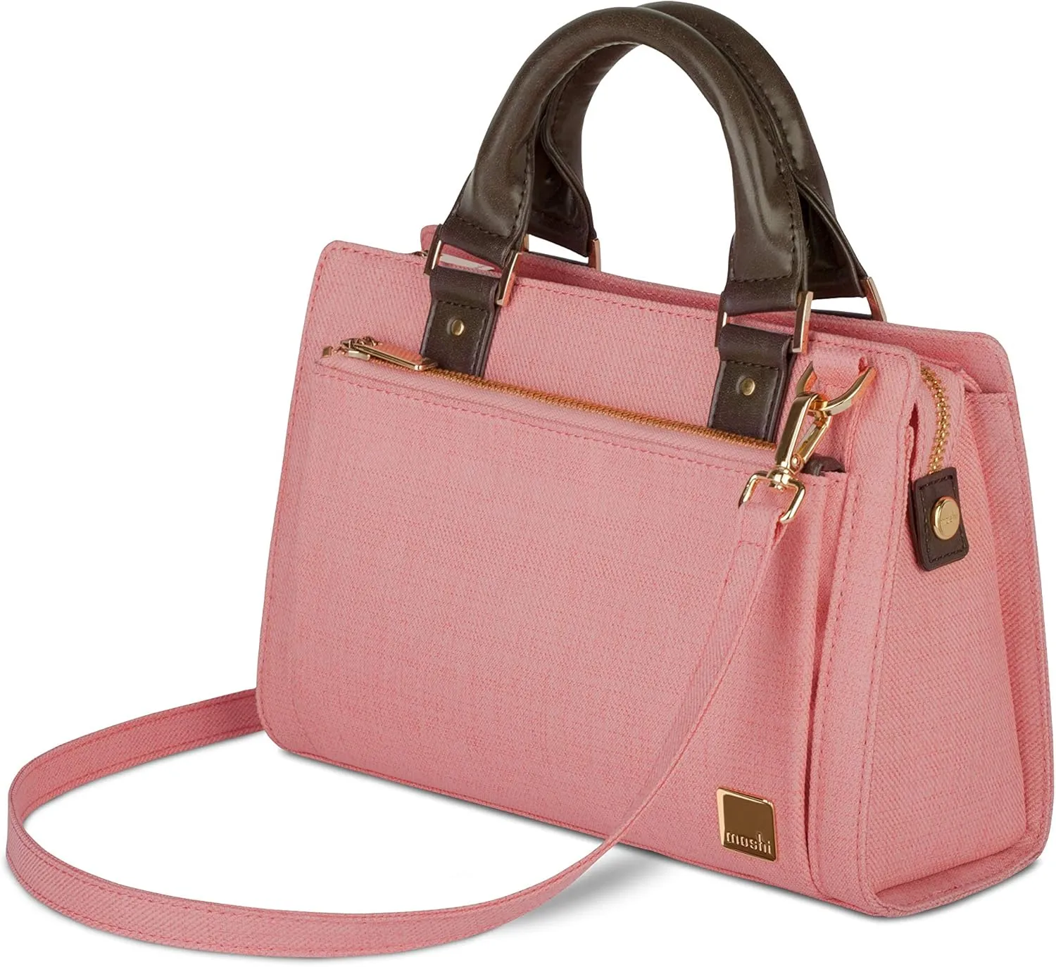 Moshi Lula Crossbody Nano Bag Mini Handbag (Coral Pink)