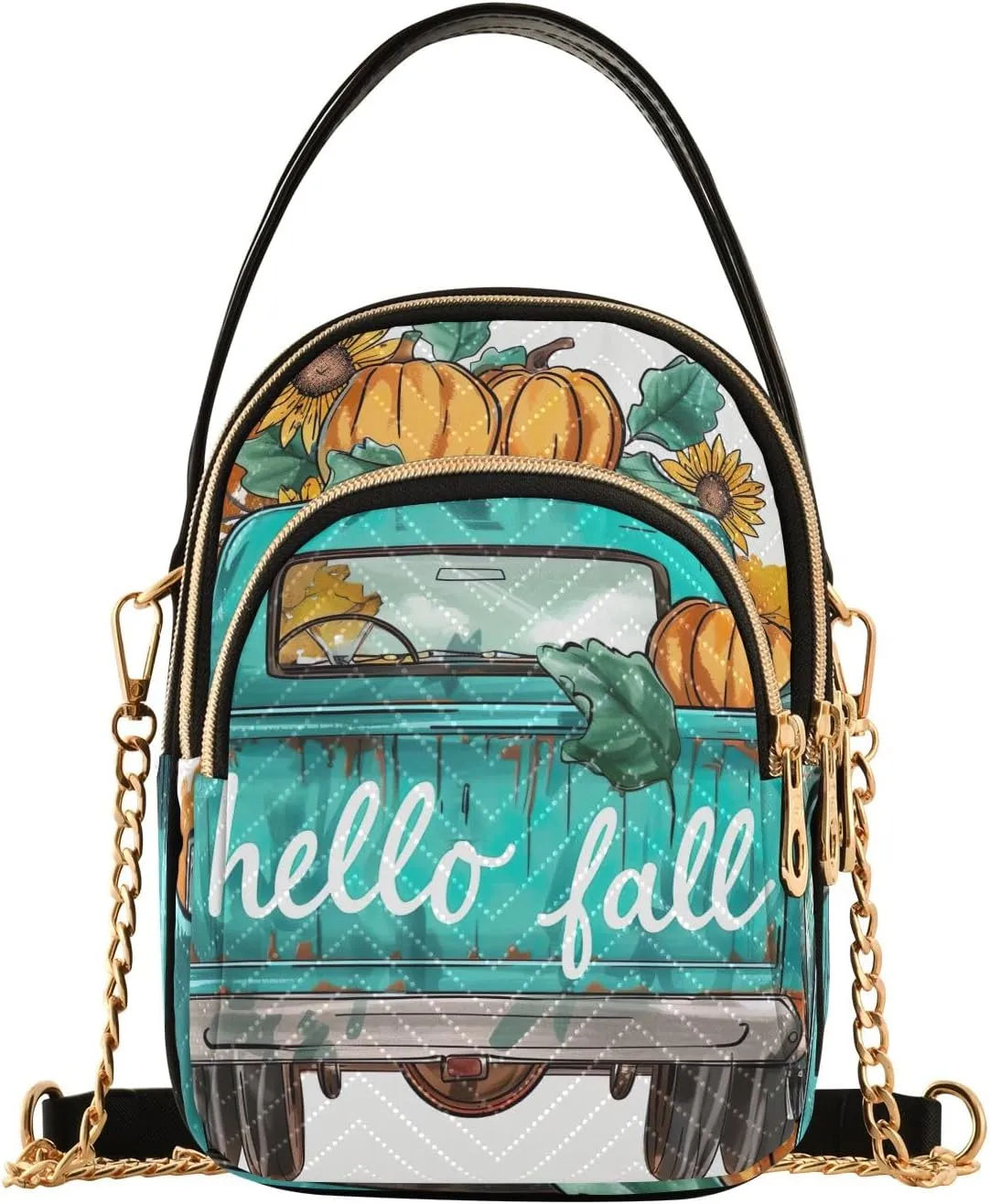 Mystical Golden Butterfly Women Bags Crossbody Womens Shoulder Handbags