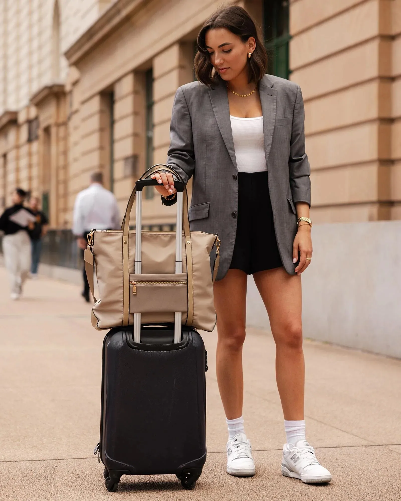 Nora Nylon Tote Bag