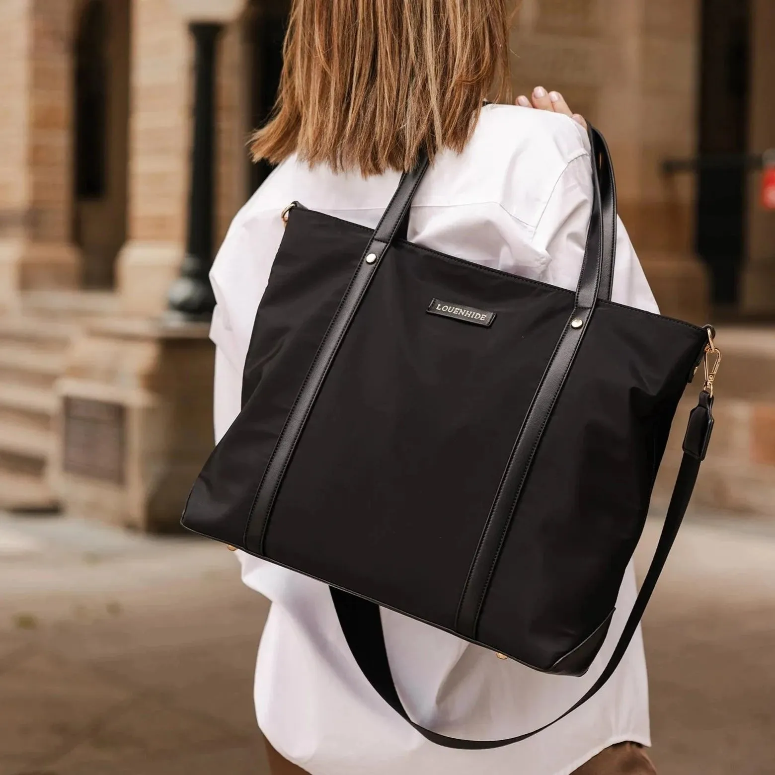 Nora Nylon Tote Bag