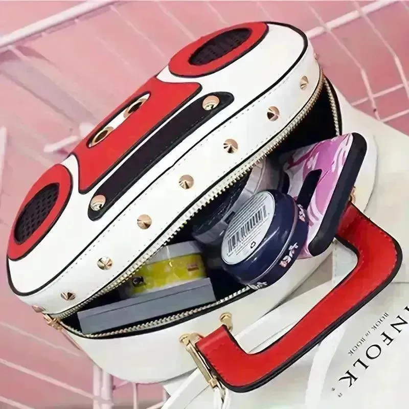Novelty Mini Radio Shaped Handbag