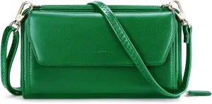 nuoku Wallets for Women Credit Card Slots with RFID Blocking Large Capacity Wristlet