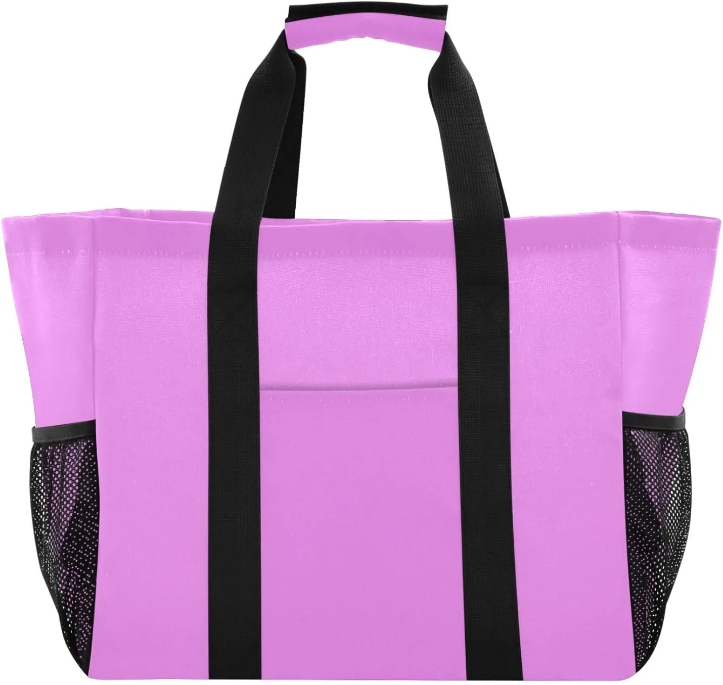 ODAWA Large Waterproof Travel Bag, Sports Organizer, Packable Pool Grocery Bags, Lavender Magenta