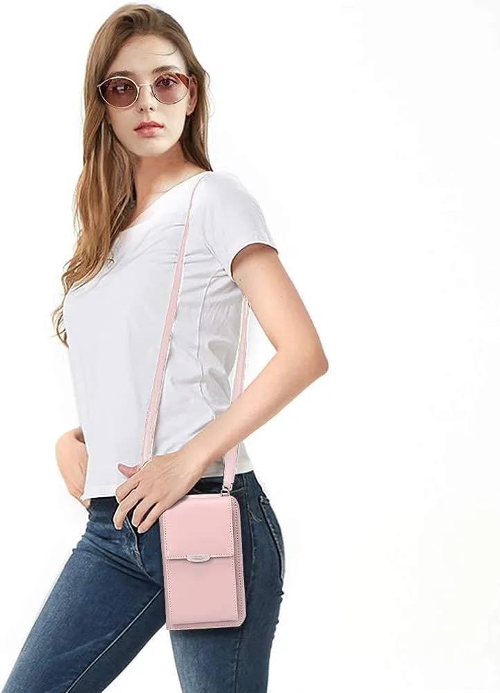 OIDERY Small Crossbody Phone Bags Cellphone Wallet Purse for Women with Credit Card Slots
