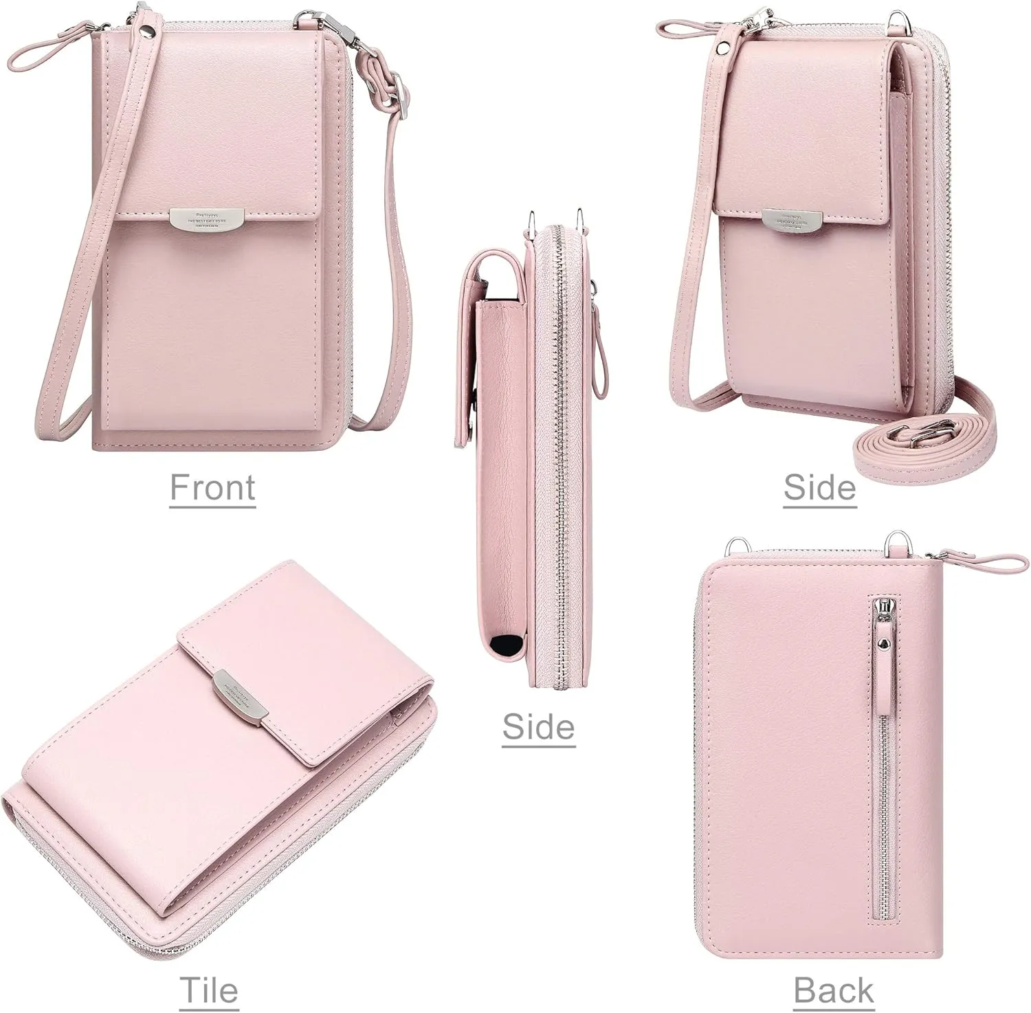 OIDERY Small Crossbody Phone Bags Cellphone Wallet Purse for Women with Credit Card Slots