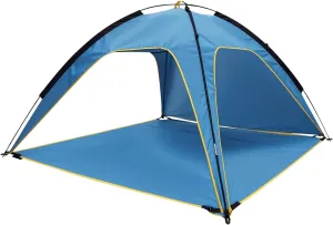 Outdoor Waterproof Beach Tent,4-6 Person with 3 Door Openings Carrying Bag UPF50  Easy Setup Beach Tent for Picnic Camping Hiking Adventure Fishing