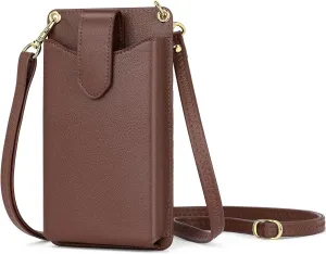 Peacocktion Small Crossbody Cell Phone Purse for Women Travel Lightweight Mini Small Bags for Women with Card Slots
