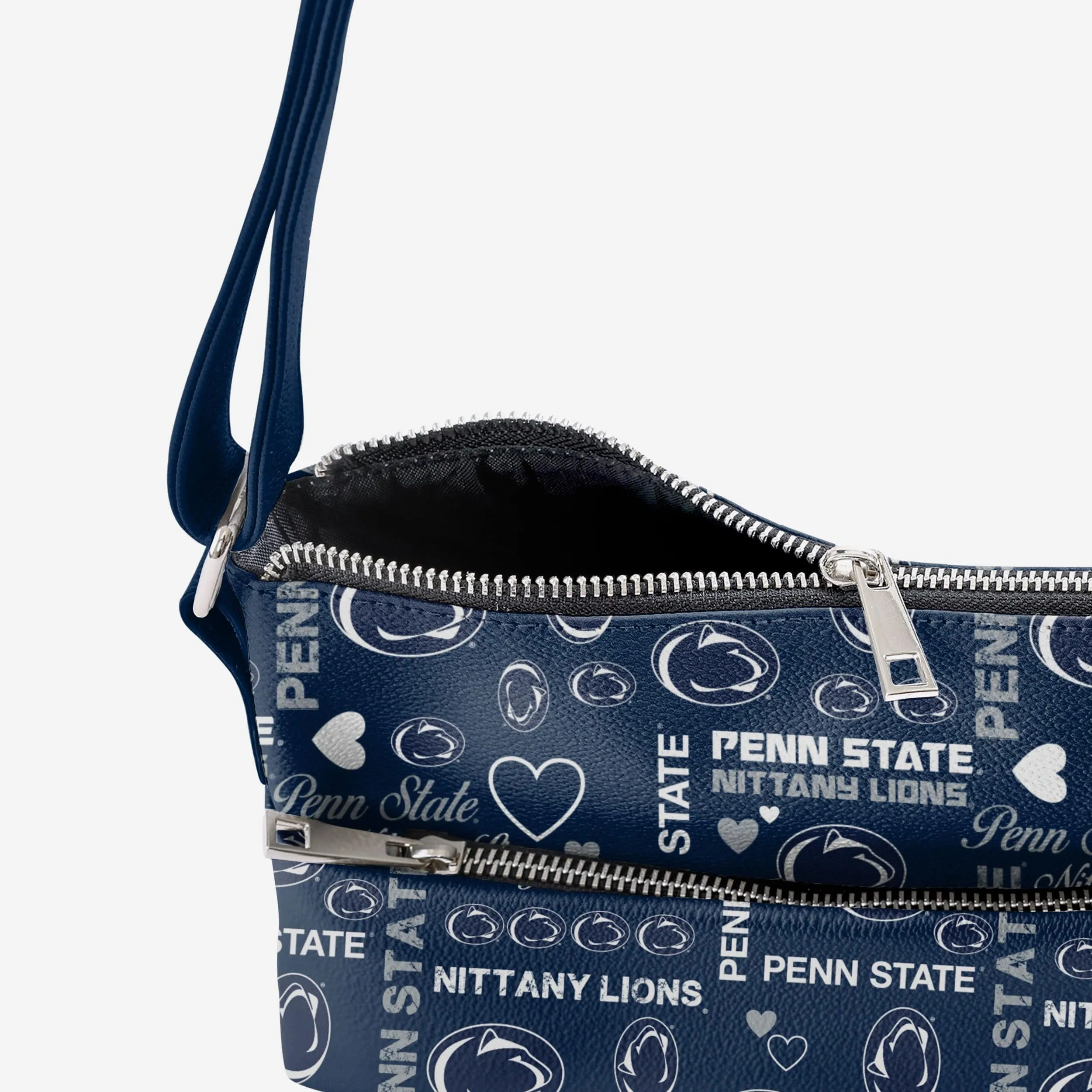 Penn State Nittany Lions Logo Love Crossbody Purse