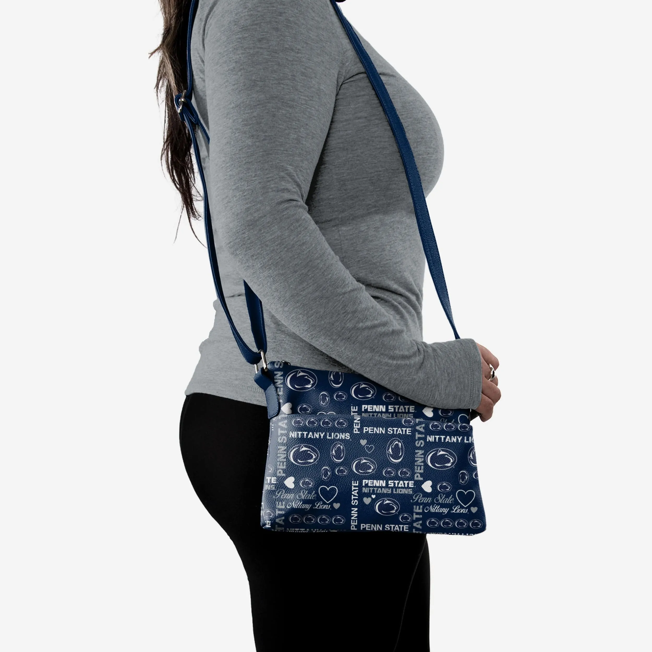 Penn State Nittany Lions Logo Love Crossbody Purse