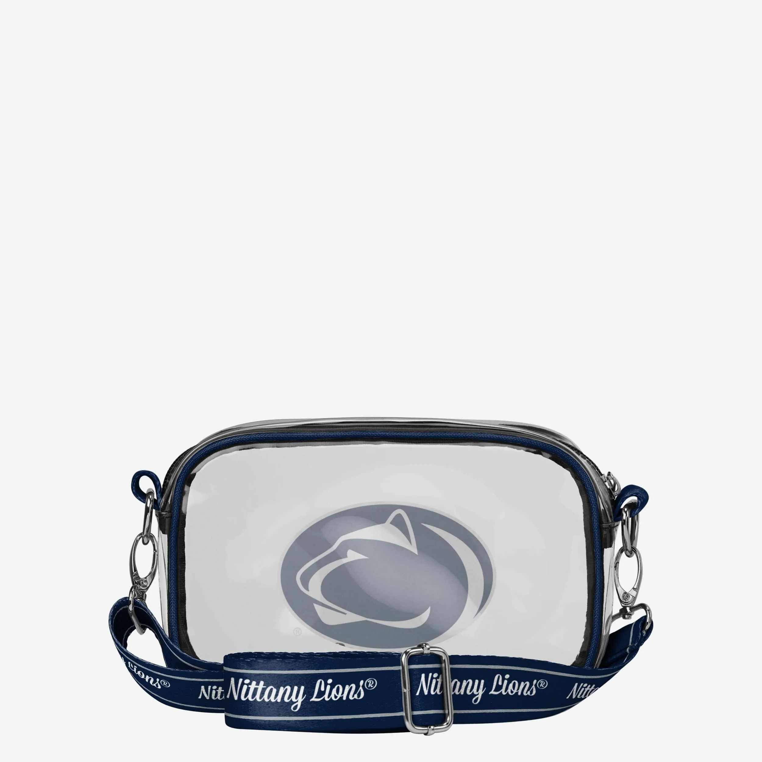 Penn State Nittany Lions Team Stripe Clear Crossbody Bag